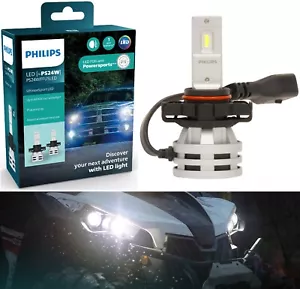 Philips Ultinon LED 24W White PS24W 5202 H16 Two Bulb Fog Light Replace Stock EO - Picture 1 of 21