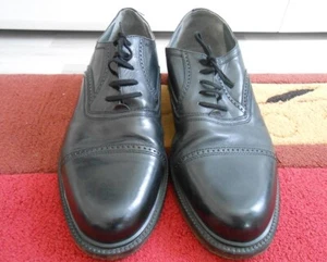 L. Lambertazzi Leder Herren Halb Schuhe schwarz EU 46 Marke Made in Italy Mode - Bild 1 von 7