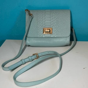 Borsa a tracolla GIGI New York "Catie" in pelle verde primavera pallido - Foto 1 di 13