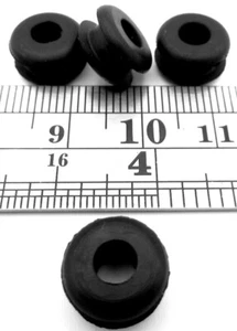 Oferta a granel de ojal de goma (paquete de 25 cantidades) - Se adapta a orificio redondo de 5/16", panel de 1/16" de espesor - Imagen 1 de 12
