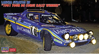 Hasegawa Lancia Stratos Hf 1981 Tour De Corse Rally Winner HA20530 - Immagine 1 di 4