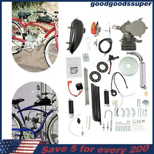 Motor de Gasolina de Bicicleta Completo de 2 Tiempos, Kit Kit de Bicicleta Motorizada 110CC - Imagen 1 de 19