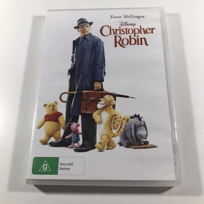 DVD Christopher Robin Película Disney Región 4 PAL Ewan McGregor Foto 1 de 4