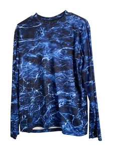 Mossy Oak Elements USA Vapor LS Shirt S Fishing Swim 8928 - Picture 1 of 7