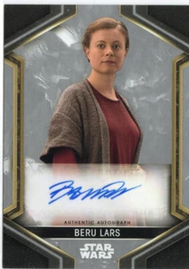 Star Wars Obi-Wan Kenobi SILVER Auto A-BP Bonnie Piesse as Beru Lars #02/25 - Picture 1 of 2