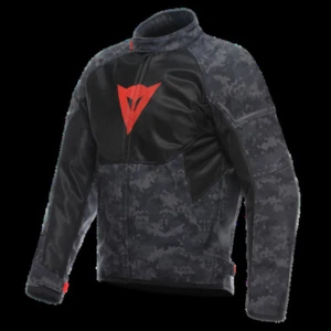 Dainese Ignite Air Tex Jacket Camo-Gray/Black/Fluorescent-Red Size - 58 - Picture 1 of 3