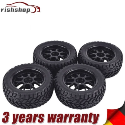 Felgen Reifen Sechskant 12mm Für 1/10 Hsp Redcat Traxxas RC Off-Road Buggy LKW - Bild 1 von 4