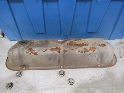 Ford F150 1987-1996 5,8 L OEM cubierta de válvula del lado del pasajero (cuello de llenado doblado) 94 95 Foto 1 de 3