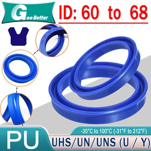 U-Cup UN Type Ring Hydraulic Ram Seal U Seal Rod & Piston Working Cylinder - Picture 1 of 105