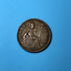 1930 Uk George V Half Penny 1/2D - Circulated