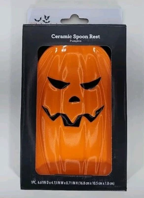 Cuchara de calabaza de cerámica Way To Celebrate Halloween  Foto 1 de 2