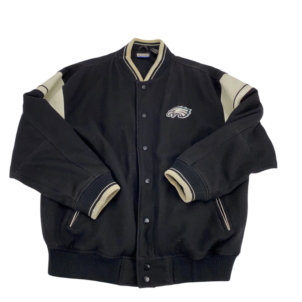 Reebok NFL ジャケット Vintage Pro Line NFL Reebok Raiders Football Quilted Full-Zip