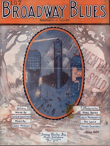 1E. Broadway Blues (Arthur Swanston & Carey Morgan) - Irving Berlin, 1920 - Picture 1 of 2