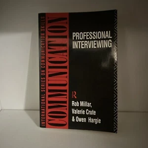 Professional Interviewing (International Series on Communication I8 - Picture 1 of 3