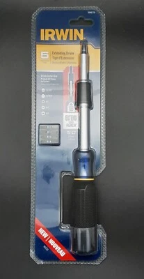 Irwin 5pc Extending Driver 3-zone Comfort Grip 5-11” Locks Every Inch #1948779 - Image 1 of 4