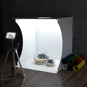 Scatola Studio Fotografico, Kit Mini Tenda per Servizio Fotografico, Illuminazione Fotografica Pieghevole... - Foto 1 di 7
