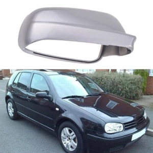 Right Silver Rear View Mirror Cover Cap For VW GTI Golf Jetta MK4 1998-2004 New - Picture 1 of 6