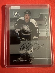 2002 The Game Signature Series #026 Brad Richards Autograph (AU) - Picture 1 of 2