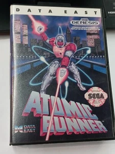 Atomic Runner (Sega Genesis, 1992) Authentic Cartridge + Case (No Manual) - Picture 1 of 9