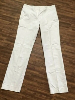 Kenneth Cole New York Women's White Pants Cotton Blend Size 8 - Image 1 of 4