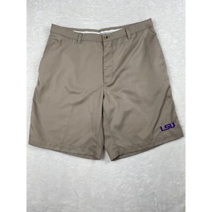 Divots LSU Golf Shorts Embroidered Logo Casual Activewear Mens Size 38 - Picture 1 of 8