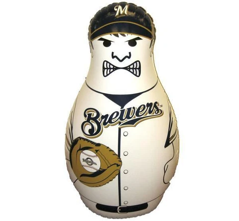 Milwaukee Brewers Baseball MLB Inflatable Bop Buddy Punching Bag Cover