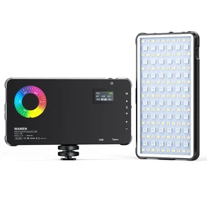 Vollfarbige RGB LED Kamera Video Licht Vlog Fülllichter Fotografie Beleuchtung - Bild 1 von 24