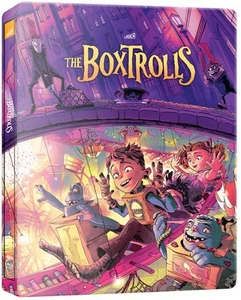 The BoxTrolls - Steelbook (4K UHD Blu-ray) Ben Kingsley Jared Harris Nick Frost - Picture 1 of 1