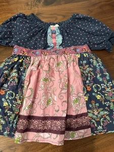 Matilda Jane Secret Fields Walden Wishes Top Girls Size 6 EUC - Picture 1 of 11