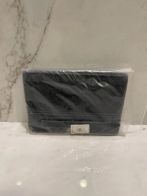 Targus Tablet Case 10 in Leather Flip Case Stand Black With Closing Strap - Image 1 of 3