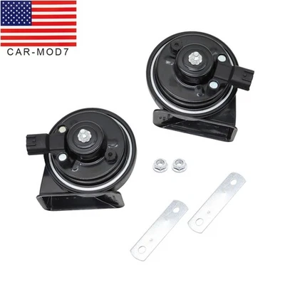 Hyundai Kia Car Horn Set Low High 96610-2D100 22400 27200 Replacement - Imagem 1 de 4