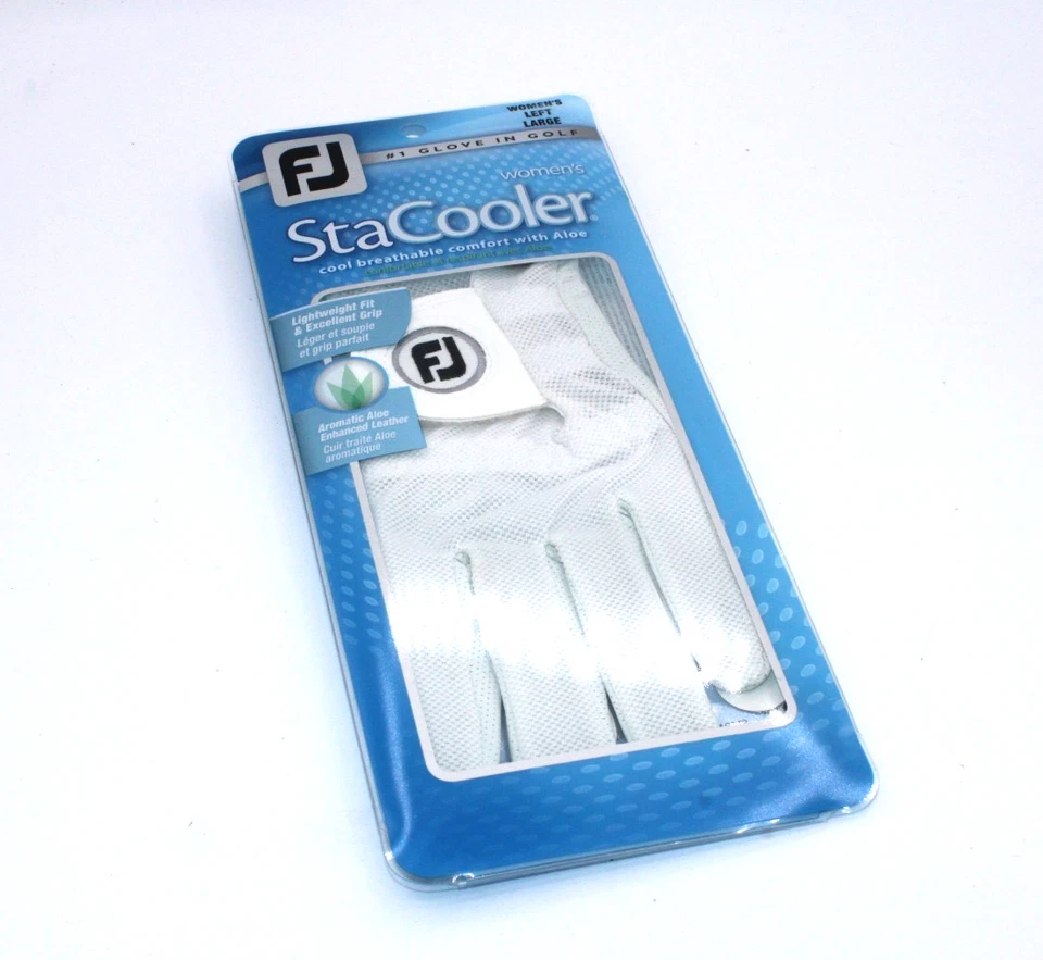 Guante de golf FootJoy StaCooler para mujer mano izquierda grande para golfista diestro Foto 1 de 1
