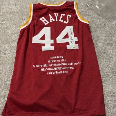 Футболка с автографом Элвина Хейза на заказ красная Houston Rockets размер XL - Изображение 1 из 4