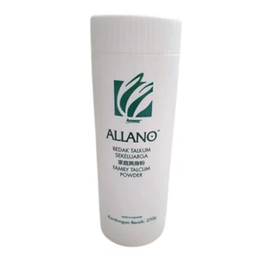 Polvo de talco familiar AMWAY ALLANO calmante suavizar cuidado corporal de la piel (250 g) - Imagen 1 de 2