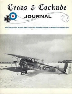 CROSS & COCKADE Journal Vol 17 # 1-4 (1976) Society of WWI Aero Historians - Imagen 1 de 4