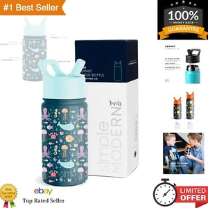 Vaso para niños de acero inoxidable sin BPA con tapa de paja a prueba de fugas - apto para viajar - Imagen 1 de 9