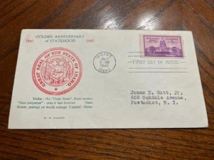 US First Day Cover - Scott 896 - Grandy cachet - Idaho Statehood - Picture 1 of 1