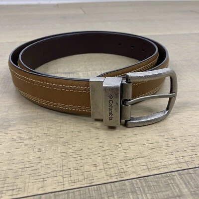 Cinturón reversible Columbia para hombre talla XL 42-44 marrón negro Foto 1 de 4