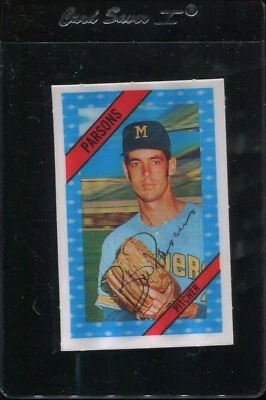 1972 Kelloggs #5 Will Parsons Nm *Free Shipping* - Image 1 of 2