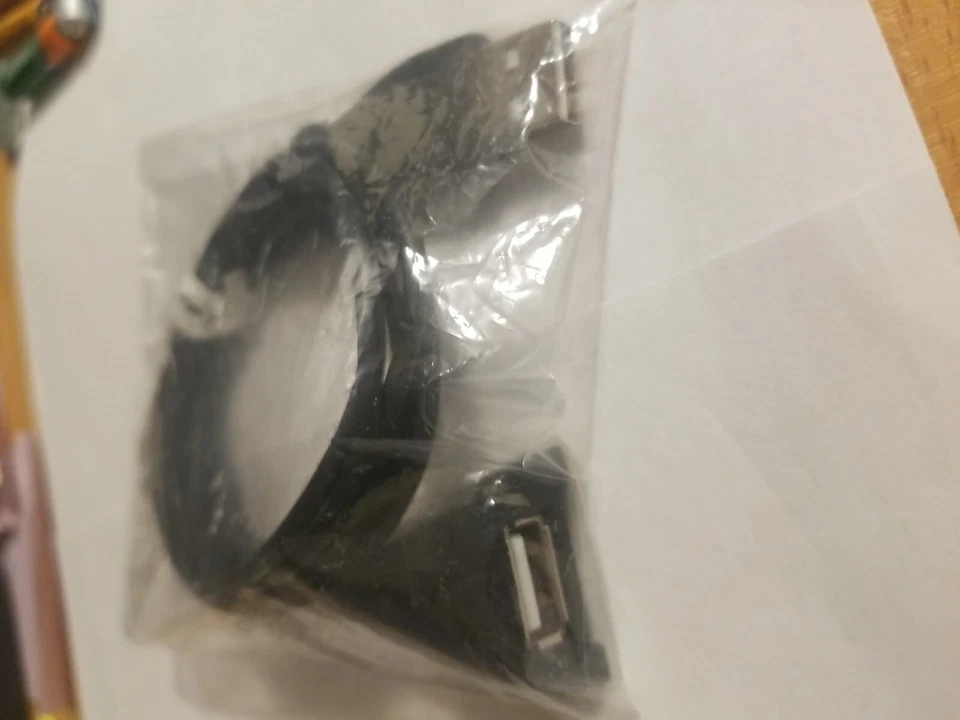 NEW 5ft USB 2.0 Extension Cable Cord Weighted Hub *SHIPS SAME DAY* - Image 1 of 2