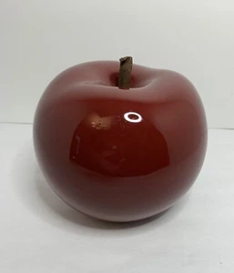 BULL & STEIN Designer Apple Sculpture by Lisa Pappon Red BULL&STEIN Brazil - Picture 1 of 9