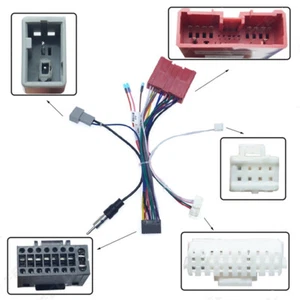 16pin Audio Wiring Harness With Canbus Box For Mazda 3 2008-2012 Mazda 5 2008-15 - Picture 1 of 6