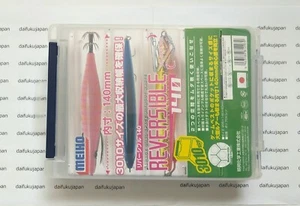 MEIHO Reversible #140 Transparente (2979) Estuche de Almacenamiento de Pesca Caja Hecho en Japón - Imagen 1 de 6