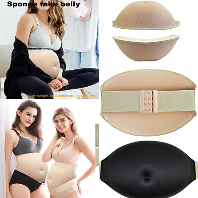 Fake Sponge Belly Pregnancy Pregnant Bump Artificial Tummy Lifelike Actor Props • 15.06$