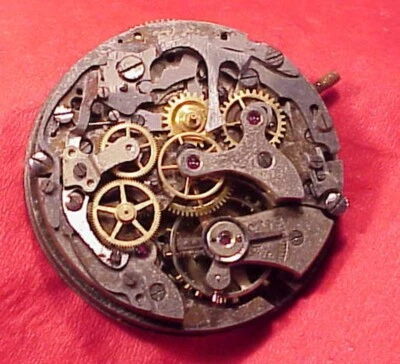 #1Vintage 31mm SUISSE Chronograph Wristwatch Movement Landeron 51 TELEMETER DIAL - Image 1 of 4