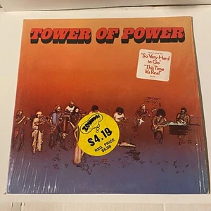 Tower of Power Record '73 REISSUE Vinyl LP Shrink wrap W/ RARE "HYPE" Sticker! - Picture 1 of 12