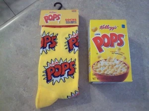 NEU Kellogg's Corn Pops Crew Erwachsene Größe 6-12 + Schachtel Müsli - tolles Geschenk - Bild 1 von 3