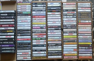 #1 SALE: Pick Your Cassette Tape Lot ~ Rock Pop HipHop Metal R&B 60s 70s 80s 90s - Picture 1 of 274
