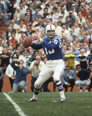 1969 Baltimore Colts EARL MORRALL Glossy 8x10 Photo Super Bowl III Print Poster Cover