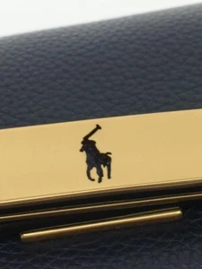 Polo Ralph Lauren Leather Clutch Shoulder Wallet Bag Limited Edition - Picture 1 of 6